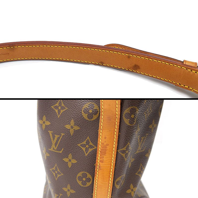 Louis Vuitton Monogram Petite Noe M42226 Shoulder Bag Drawstring Shape