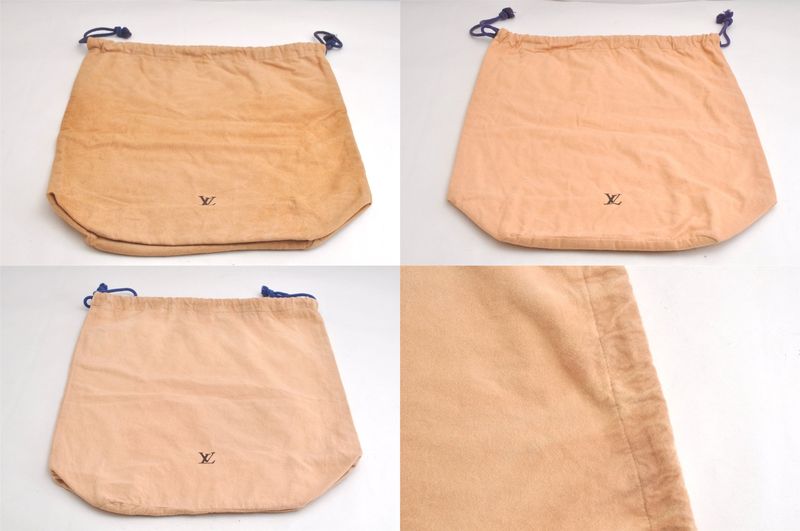 Louis Vuitton Dust Bag 10 Sets Cotton Beige 10.2 X 19.7 X 7.1 (4.02 X 7.76 X