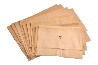 Louis Vuitton 10 Sets Of Dustbags Cotton Beige 17.5 X 13.2 X 0.1 (6.89 X 5.20 X