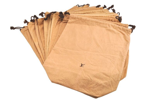 Louis Vuitton Dust Bag 10 Sets Cotton Beige 10.2 X 19.7 X 6.3 (4.02 X 7.76 X