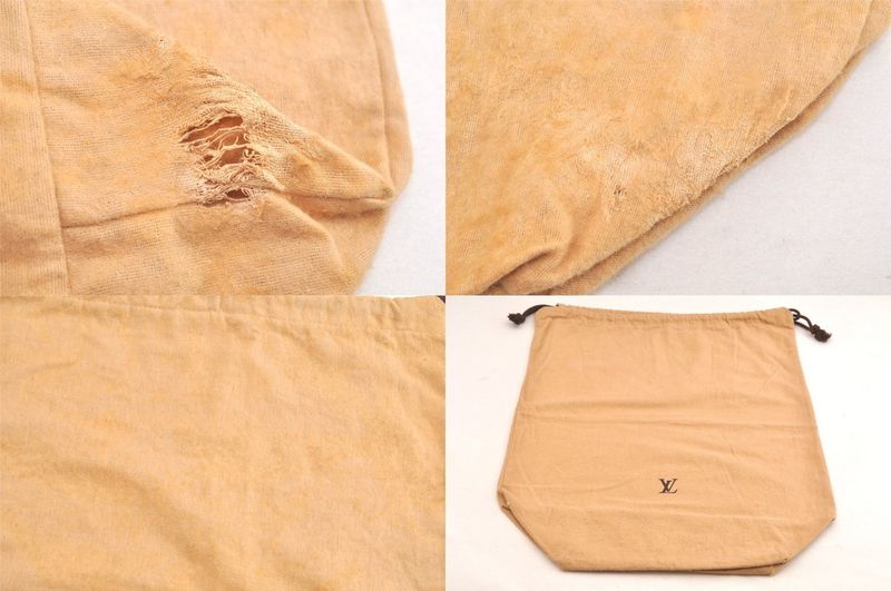 Louis Vuitton Dust Bag 10 Sets Cotton Beige 10.2 X 19.7 X 6.3 (4.02 X 7.76 X