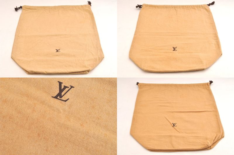 Louis Vuitton Dust Bag 10 Sets Cotton Beige 10.2 X 19.7 X 6.3 (4.02 X 7.76 X