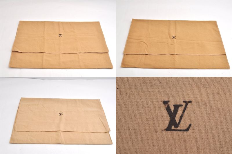 Louis Vuitton 10 Sets Of Dust Bags Cotton Beige 17.9 X 13.6 X 0.1 (7.05 X 5.35