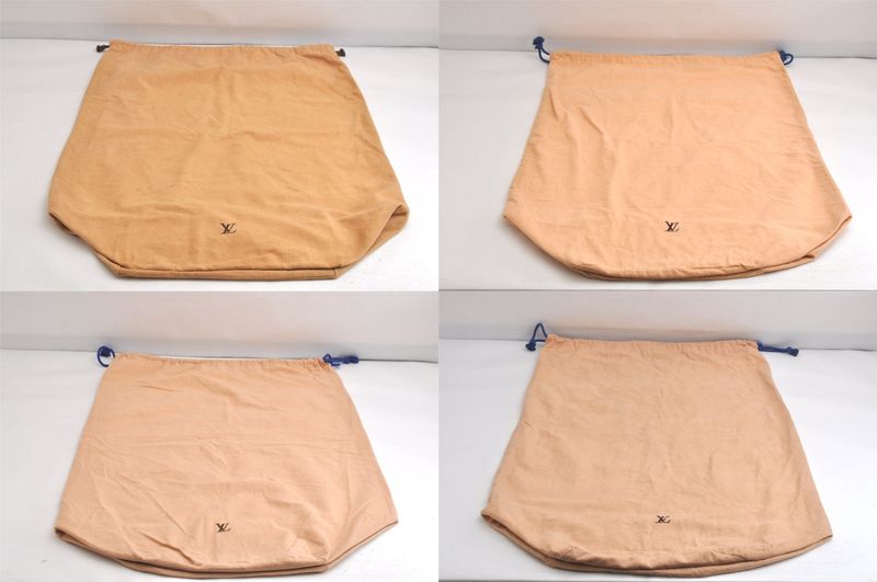Louis Vuitton 10 Sets Of Dust Bags Cotton Beige 12.6 X 35.0 X 0.4 (4.96 X 13.78