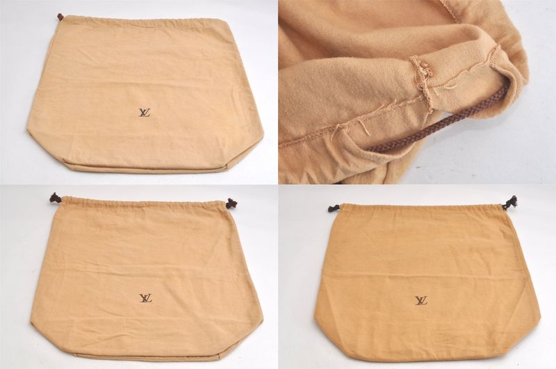 Louis Vuitton Dust Bag 10 Sets Cotton Beige 10.0 X 19.1 X 0.4 (3.94 X 7.52 X