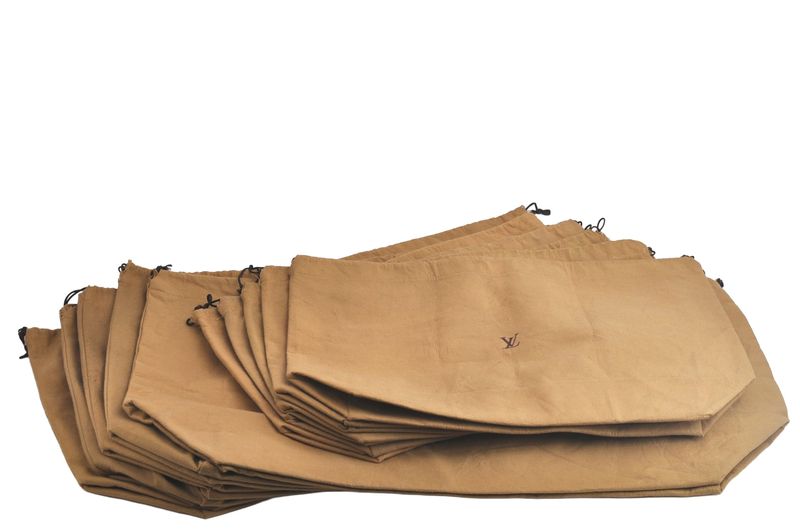 Louis Vuitton 10 Sets Of Dust Bags Cotton Beige 28.0 X 21.3 X 0.4 (11.02 X 8.39