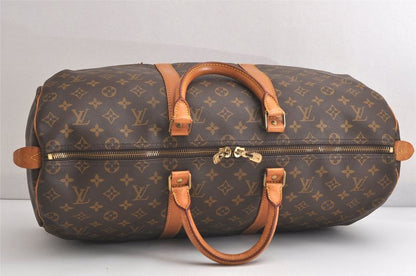 Louis Vuitton Monogram Keepall 50 Travel Boston Bag M41426 LV 4075n