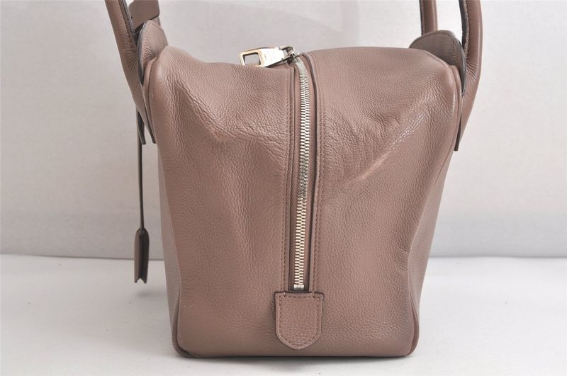 Louis Vuitton Taurillon Haute Maroquinelli Mirallis Handbag Beige LV 4132n