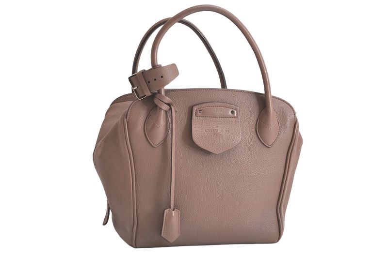 Louis Vuitton Taurillon Haute Maroquinelli Mirallis Handbag Beige LV 4132n