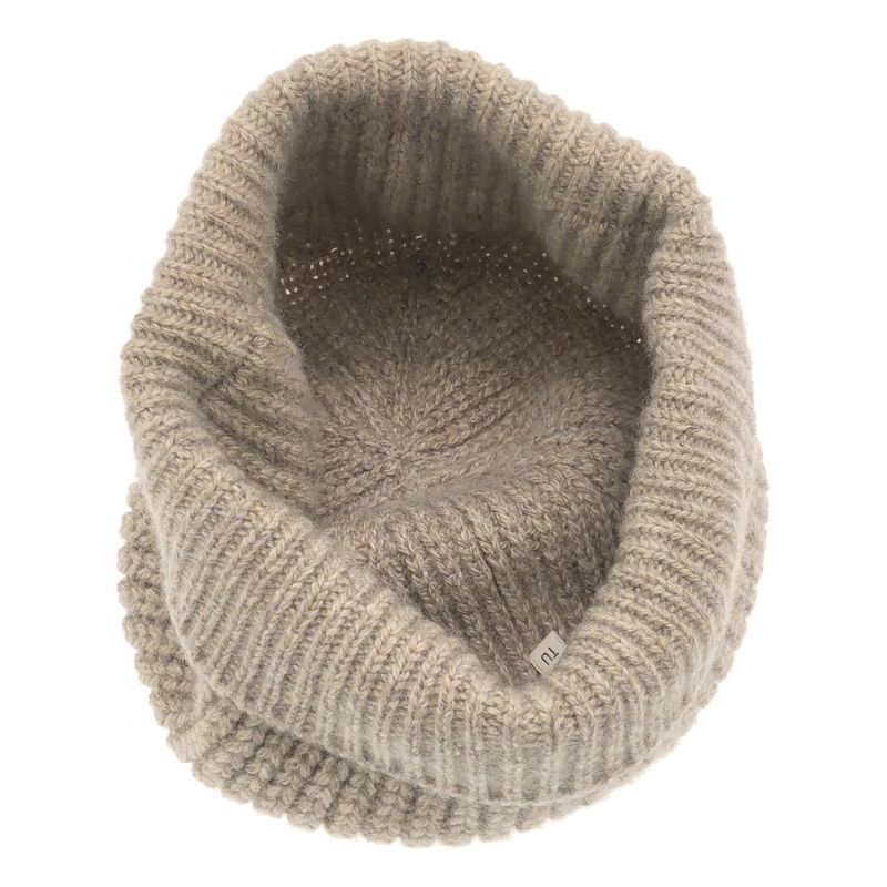 Celine Triomphe Patch Knit Hat Seamless Cashmere 2aa32384d Beige Tu