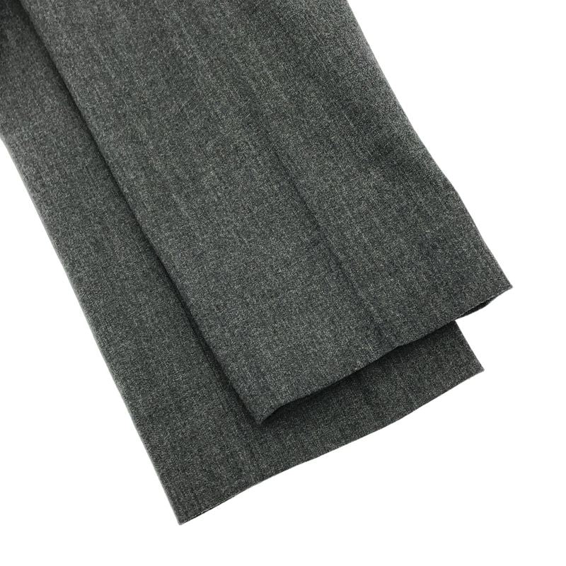 Prada Virgin Wool Slacks Pants Gray 40