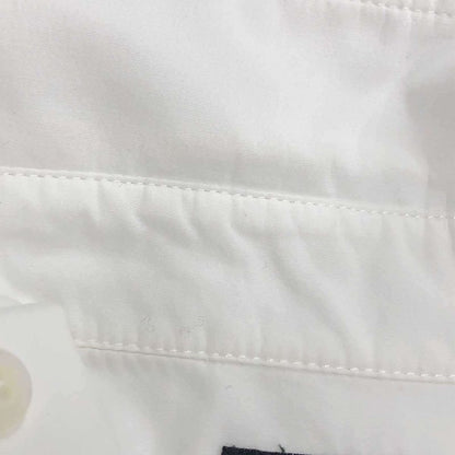 Balenciaga 21aw Asymmetrical Overshirt 663034 White XS