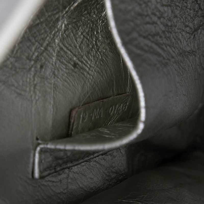 Diorever Dior Ever Tote Bag Shoulder Bag 2WAY Silver Leather Women's Dior