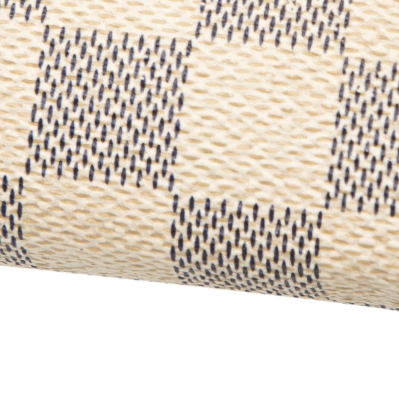 Louis Vuitton Damier Azure Eva Chain Shoulder Bag N55214 White PVC Leather