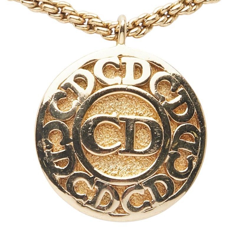 Dior CD Logo Gold Plated Ladies Dior