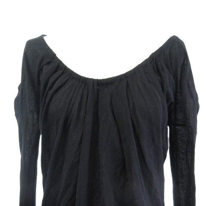 Gucci Cut And Sewn Gathered Long Sleeves Black M