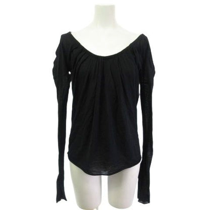 Gucci Cut And Sewn Gathered Long Sleeves Black M