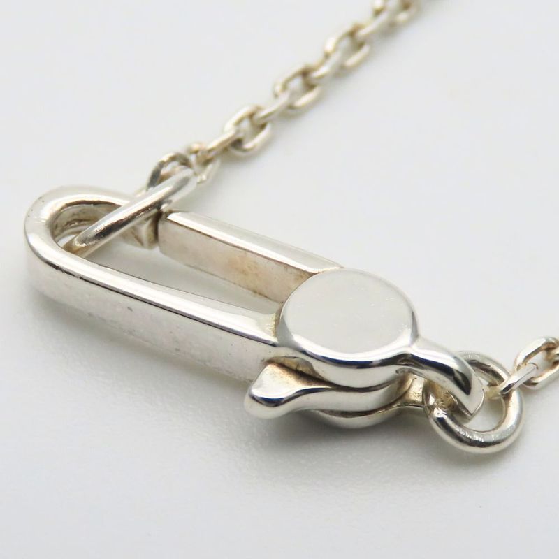 Gucci Necklace Trade Plate 925 Silver Approx 7.9g Silver Heart Accessory
