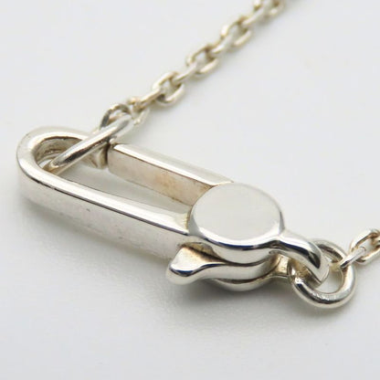 Gucci Necklace Trade Plate 925 Silver Approx 7.9g Silver Heart Accessory