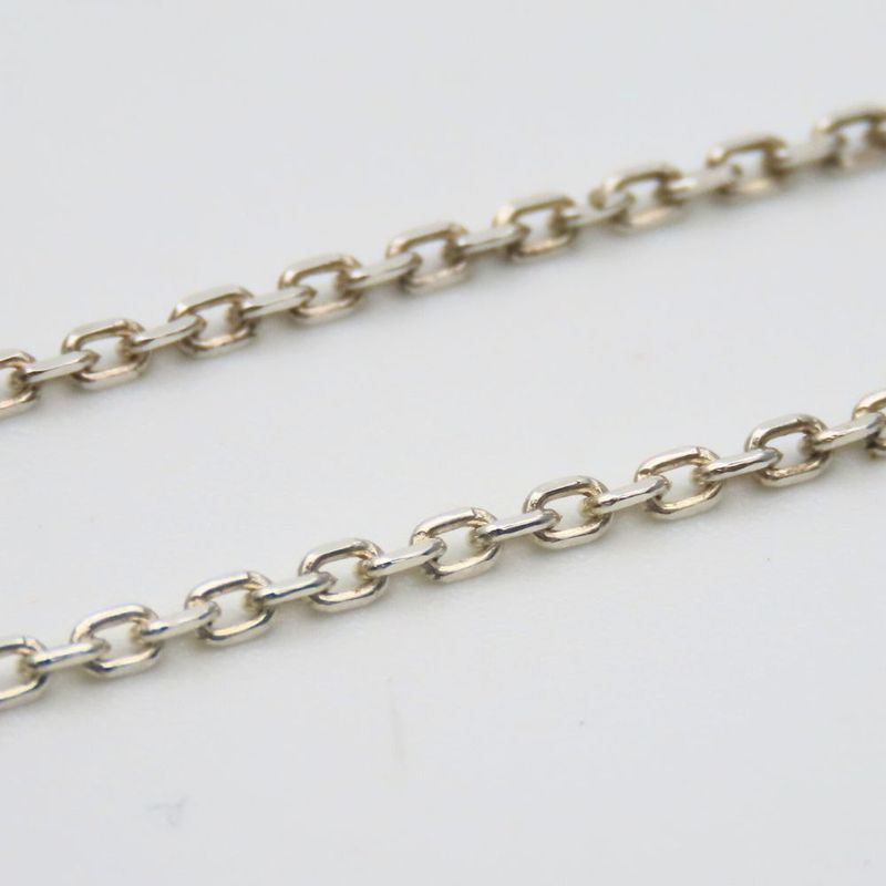 Gucci Necklace Trade Plate 925 Silver Approx 7.9g Silver Heart Accessory