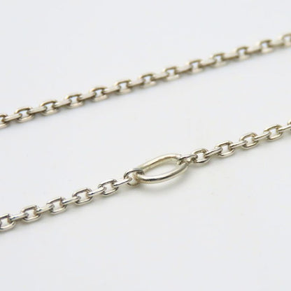 Gucci Necklace Trade Plate 925 Silver Approx 7.9g Silver Heart Accessory