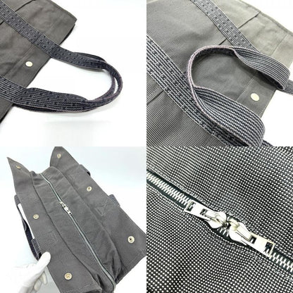 Hermes Tote Bag Yale Line Tote GM Yale Line Tote GM Canvas Gray
