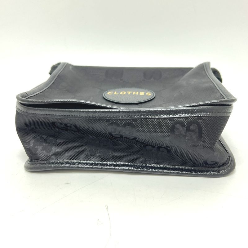 Gucci Pouch Off The Grid Travel Pouch 674801 Nylon/leather Black
