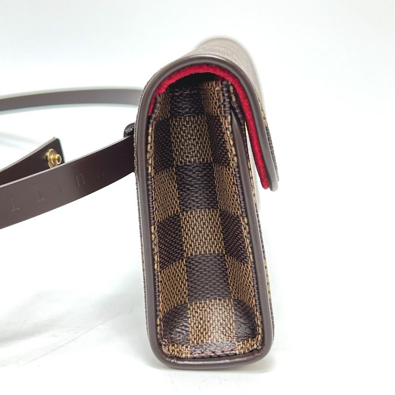 Louis Vuitton Florentine Waist Bag N51856 Damier Canvas Ebène Brown