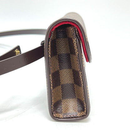 Louis Vuitton Florentine Waist Bag N51856 Damier Canvas Ebène Brown