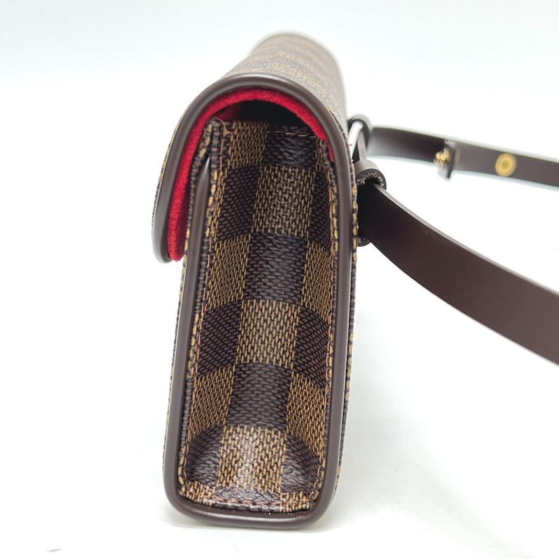 Louis Vuitton Florentine Waist Bag N51856 Damier Canvas Ebène Brown