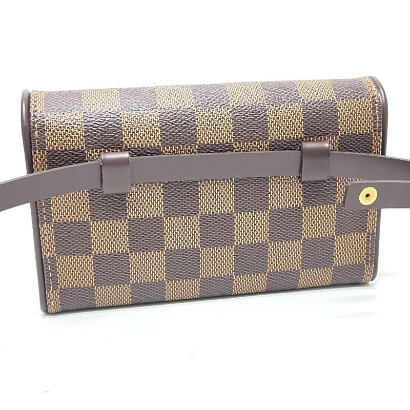 Louis Vuitton Florentine Waist Bag N51856 Damier Canvas Ebène Brown
