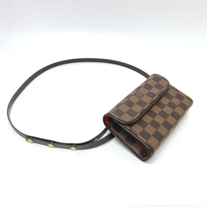 Louis Vuitton Florentine Waist Bag N51856 Damier Canvas Ebène Brown