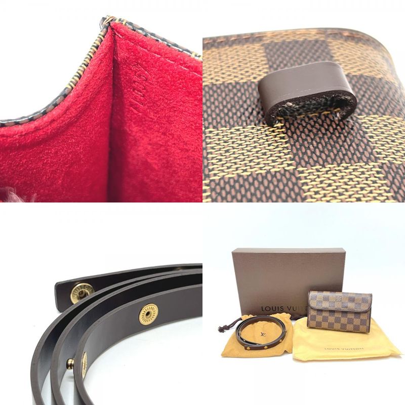 Louis Vuitton Florentine Waist Bag N51856 Damier Canvas Ebène Brown