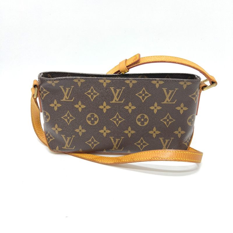 Louis Vuitton Shoulder Bag Trotter M51240 Monogram Canvas Brown