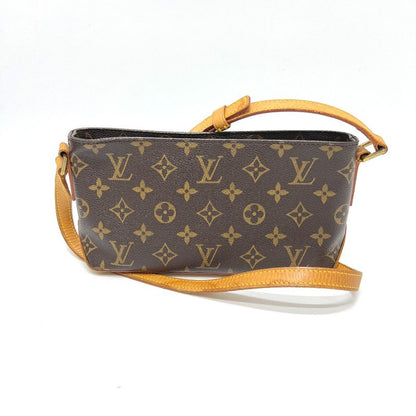 Louis Vuitton Shoulder Bag Trotter M51240 Monogram Canvas Brown