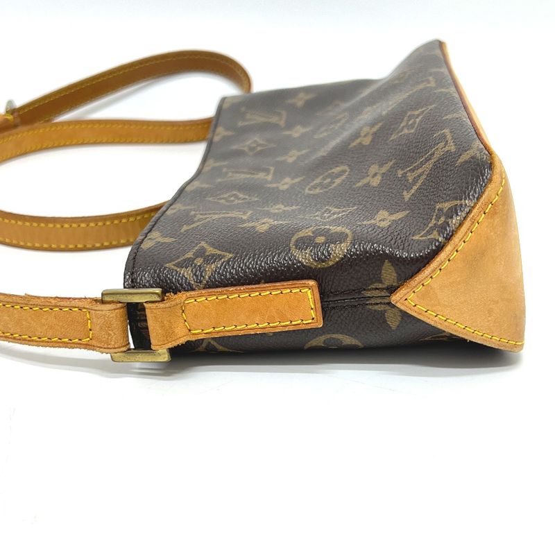 Louis Vuitton Shoulder Bag Trotter M51240 Monogram Canvas Brown
