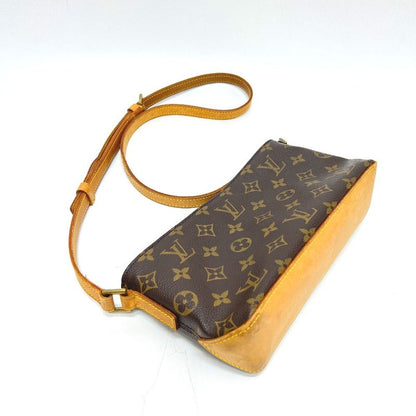 Louis Vuitton Shoulder Bag Trotter M51240 Monogram Canvas Brown