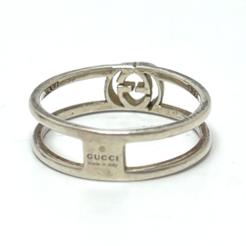 Gucci Ring - Interlocking G Sv925 Silver