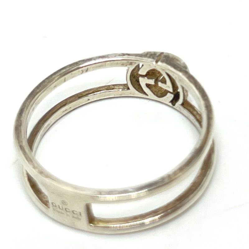 Gucci Ring - Interlocking G Sv925 Silver