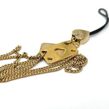 DIOR Strap Playing Cards Metal Gold