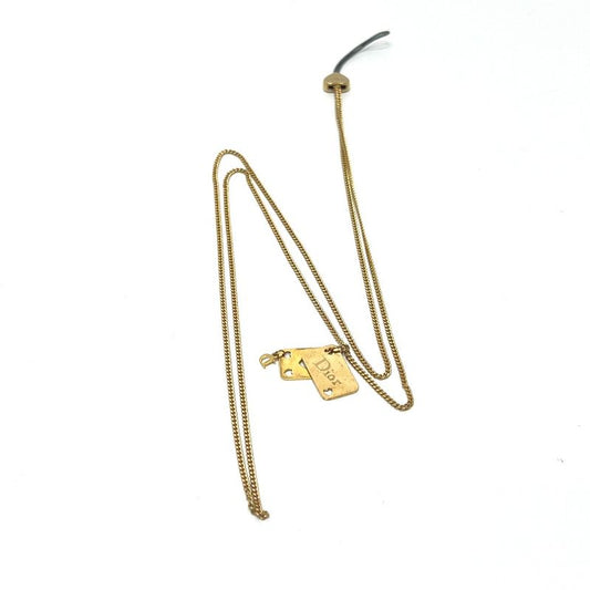 DIOR Strap Playing Cards Metal Gold