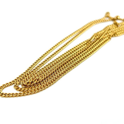 DIOR Strap Playing Cards Metal Gold