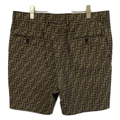 Fendi 21 Fb0521 A6WJ Zucca Patterned Half Pants 54