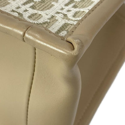 Dior/christian Dior Tote Book Tote Small Bag M1325czbb_m925 Beige And Ivory