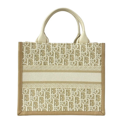 Dior/christian Dior Tote Book Tote Small Bag M1325czbb_m925 Beige And Ivory