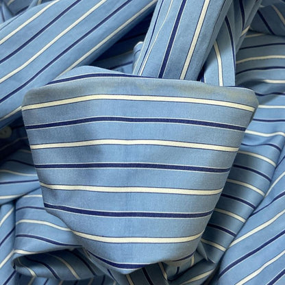 Balenciaga Long Sleeve Shirt Size 34 S Men's - 642300 Tim01 Blue Dark Navy And