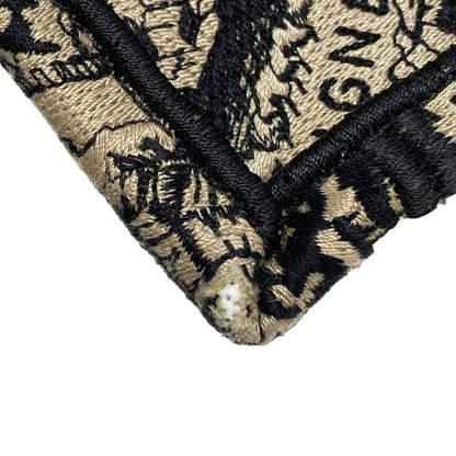 Dior/christian Dior Tote Bag Book Tote Small Bag Gray Beige And Black