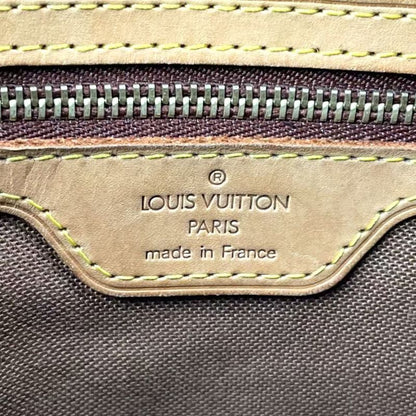 Louis Vuitton Cabas Piano Monogram Leather X PVC Brown Tote Bag Gold M51148