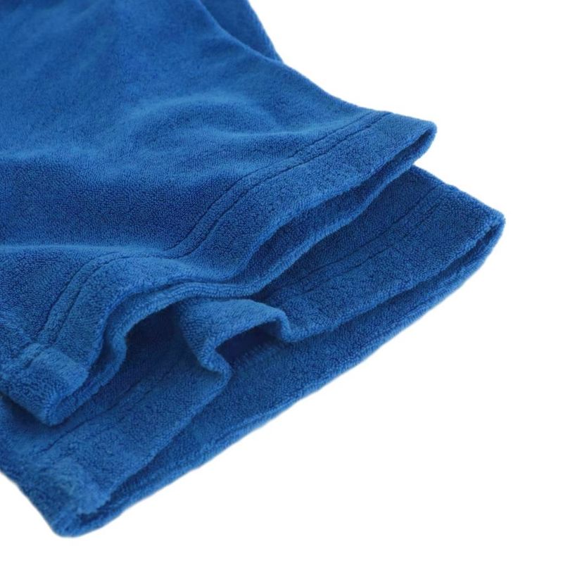 Bottega Veneta T-shirt Cut And Sewn Short Sleeves Henley Neck L Blue 656849 AN51