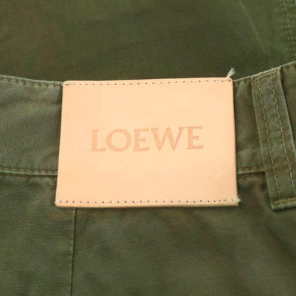 Loewe Cargo Pants Logo Cotton 48 Khaki AN12 AA